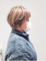 ミルクティーグレージュショート