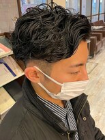 ラ ブレス 梅田茶屋町(LaBless) メンズ/ビジネス/刈り上げウェーブ/LaBless/岡