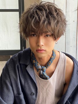 アグ ヘアー ライズ 野洲店(Agu hair rise) 《Agu hair》ソフトスパイラルパーマ ゆるふわマッシュ