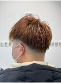 スキンフェードコテパーマ濡れパンマッシュパーマ[銀座<理容室>]