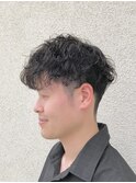 マッシュ、ツイスパ、ツイストスパイラルパーマ、無造作、束感