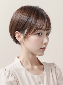 デュアプレ 上尾店(Deapres)の写真/《似合わせ実績30万人》絶妙な束感と動きや重さを調整♪自分らしさを引き出す≪似合わせショート≫が人気♪