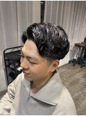 MEN'S HAIR/束間ショート/コンマヘア/ツーブロックマッシュ