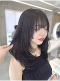 ワンカールでキマるザクザクレイヤーカット　＊RINA