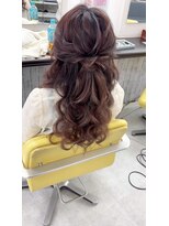セットサロン ベル(Belle) ハーフアップ