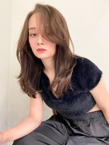 リル バイ ジルブラン(Lil by JIL BLAN)&nbsp;前髪 こなれミディ イメチェン ウェーブパーマ 韓国マッシュ