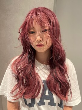 ディーン 栄店(DEAN) DEAN/ピンクカラー/ダブルカラーインナーカラーケアブリーチ