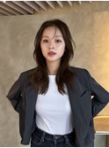 レイヤーカット×ブラウンベージュ◎【荒谷進介】