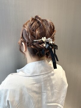 ハルキミナト ジャパン ヨコハマ(HARUKI MINATO japan YOKOHAMA) 結婚式お呼ばれヘア/垢抜け抜群ヘアセット