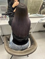 キング 梅田(K!ng)&nbsp;縮毛矯正髪質改善ハイライトレイヤーカット梅田美容室エクステ