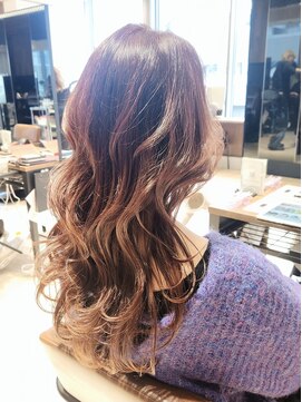 アフロート ギンザ(AFLOAT GINZA) 【Nanako。】ブラウンベージュレイヤースタイル