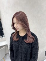 キング(K!ng)&nbsp;縮毛矯正髪質改善ハイライトレイヤーカット楠葉美容室エクステ