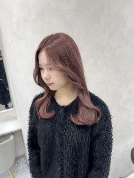 キング(K!ng) 縮毛矯正髪質改善ハイライトレイヤーカット楠葉美容室エクステ