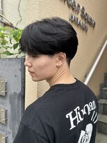 バイフィフス 原宿/表参道(by fifth)&nbsp;30代センターパートフェザーパーマニュアンスパーマカルマパーマ