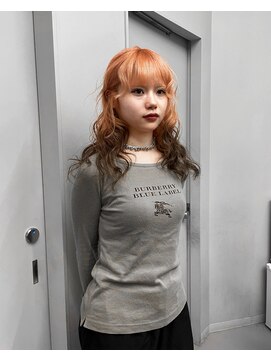 ヴァーディ オモテサンドウ(Vardy omotesando) sherbet orange/ペールオレンジ ルーツカラー