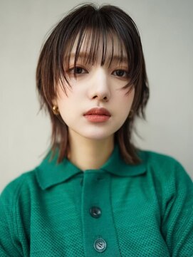 ギークス(GEEKS) 【GEEKS渋谷】ウルフカット/前髪あり/夏カラー/ネオウルフ/小顔