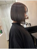 白髪ぼかし　カラー　ハイライト　デジタルパーマ