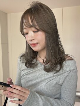 ウェイビーズ(WAVY'S) xブリーチ/イメチェン/ホワイトブロンド/外ハネボブ/美髪/