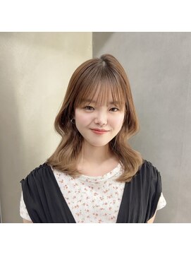 アヴァンス 西田辺(AVANCE.) ミディアムスタイル/髪質改善トリートメント/ワンカラー