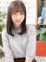 カバーヘア ブリス 北浦和(COVER HAIR bliss)&nbsp;バレイヤージュ艶カラー内巻きワンカールh4北浦和20代30代40代