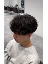 オーシャントーキョー 仙台(OCEAN TOKYO)&nbsp;シャドウパーマ波巻きスパイラルマッシュツーブロック無造作