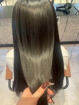 ダブル(W) 髪質改善☆ロングストレート/ナチュラル