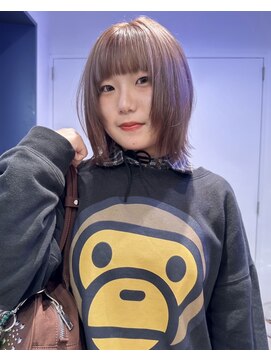 カシェル トウキョウ(Cashel Tokyo) ベージュ/ミルクティー/ケアブリーチ/レイヤーカット