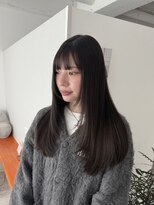 ピヨン 心斎橋(piLLon)&nbsp;レイヤーカット/チョコレートブラウン/暗めカラー