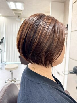 ホワイトストーン WHITE STONE 大人ハイライトボブ