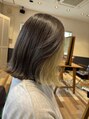 アグ ヘアー リッカ 御所野店(Agu hair ricca)&nbsp;ワンカラーに飽きた方にはイヤリングカラーを！