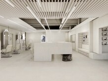 ジュノヘアージャパン 表参道(JUNO HAIR JAPAN)の雰囲気(ホワイトとライトグレーを基調にした、韓国サロンの世界観。青山)