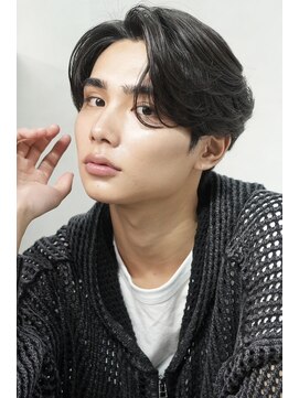 セリ(ceri) シースルーマッシュダウンパーマ韓国マッシュニュアンスパーマ