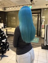 ヘアーアンドカラー ルジャルダン 葛西店(le jardin)&nbsp;個性あふれる初音ミク風のターゴイスカラー♪