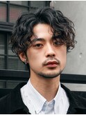 新橋シャドウパーマルーズパーマルーズショート波巻きパーマ銀座