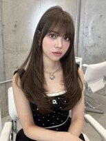 フォンズ(FONS)&nbsp;上品韓国ヘアオリーブベージュ