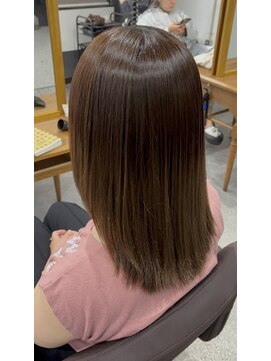 アグ ヘアー ギャビー 長泉店(Agu hair Gabby) 佐藤秋斗-ブリーチ毛縮毛矯正
