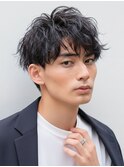 メンズ/眉毛/ニュアンスパーマ/20代30代40代/頭浸浴/銀座/東銀座