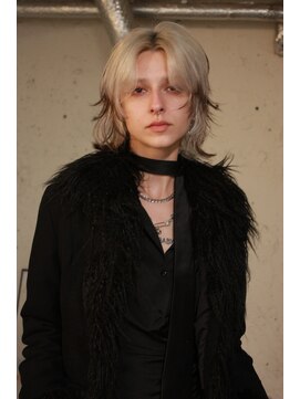 ノラ シンディ(NORA CYNDY) 裾カラー エンドカラー デザインカラー ハッシュカット