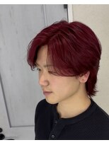 アンクス(anx)&nbsp;ワインレッドセンターウルフ