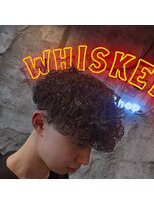 ウィスカーズ(Whiskers)&nbsp;スキンフェード×プードルパーマ