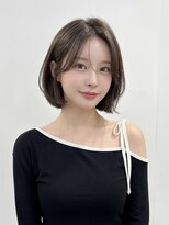 アロン(ALLON)&nbsp;韓国ボブ　ミルクグレージュ