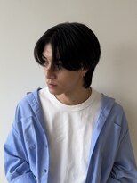 レーヴ(Reve)&nbsp;MEN'S HAIR/ニュアンスパーマ/リバースセンターパート/目黒/品川
