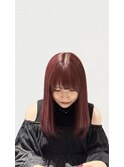 ◇暖色カラー◆ピンクレッド