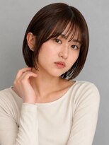 トリッカ シブヤ(TRICCA SHIBUYA)&nbsp;ショートボブ/ミニボブ/ダークブラウン/美髪カラー