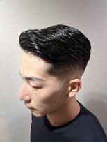ヒロギンザ 銀座一丁目店(HIRO GINZA)&nbsp;ミドルフェード七三パートスタイル