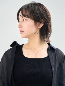 エインアンリー 表参道(AIN.ANLY.) 大人可愛い20代30代40代レイヤーボブ大人前髪透明感カラー