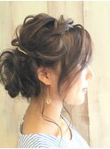 【AnFyeforprco】大人のサイドシニヨンアップ♪♪