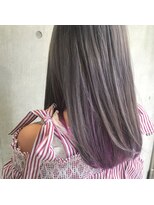 ビビト(bibito) bibito パープルグレージュ モードなインナーカラー