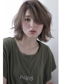クラシカル厚めバング