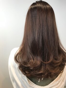 リー 京橋(Lee) 【Lee京橋】シルキーロング×重ためピンク